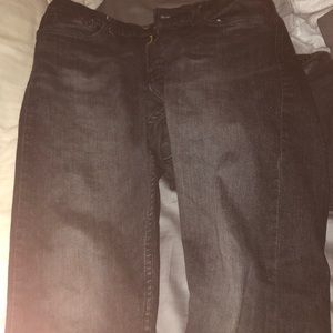 Levi 512 black jeans